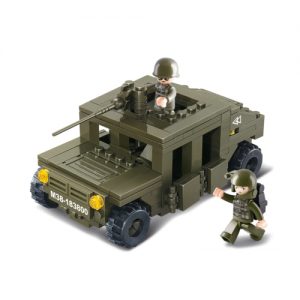 Sluban Army Armoured Squad Car - 175 PCS