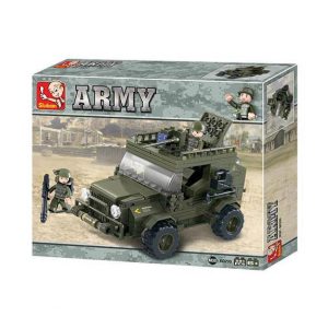 Sluban Army SUV Jeep - 221 PCS