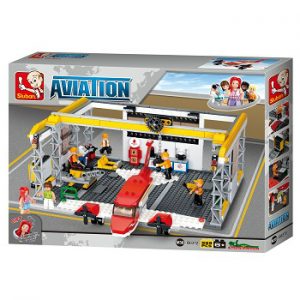 Sluban Aviation Aircraft Hangar - 596 PCS