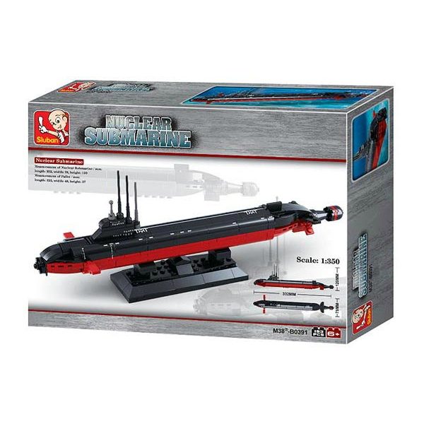 Sluban Nuclear Submarine - 193 PCS