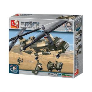 Sluban Army Transport Helicopter - 520 PCS