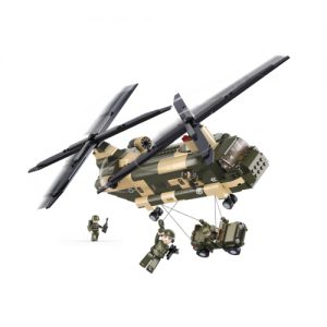 Sluban Army Transport Helicopter - 520 PCS