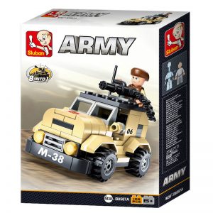 Sluban - Army Patrol Car - 101 PCS