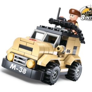 Sluban Army Patrol Car - 101 PCS