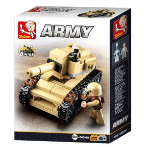 Sluban Army Tank - 158 PCS