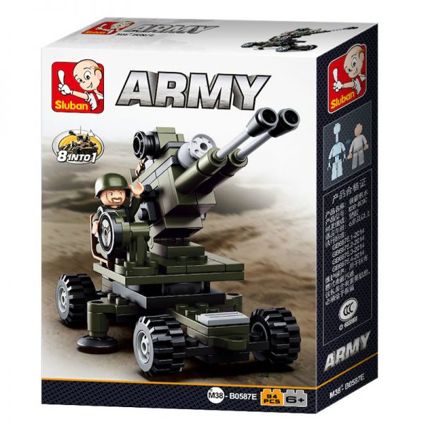 Sluban Army Artillery - 95 PCS