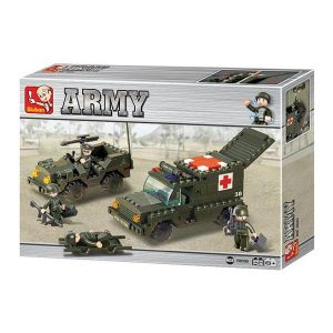 Sluban Army Ambulance - 229 PCS