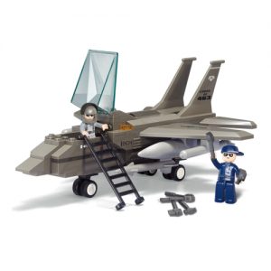 Sluban Army F-15 Fighter Jet - 142 PCS